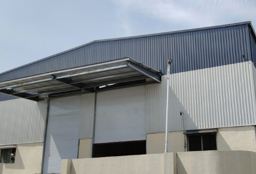 Prefabricated Warehouse Shed Manufacturers in Pune| Khan Fabrication